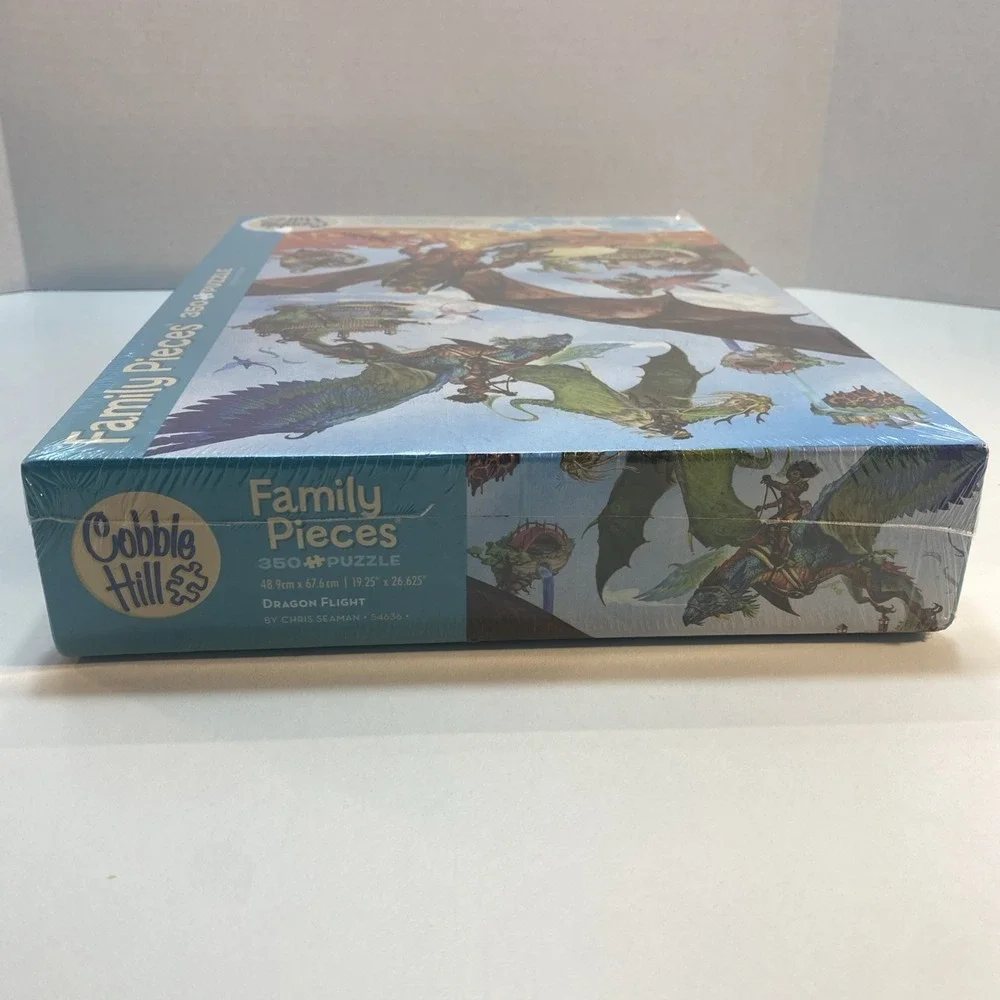 Dragon Flight by Chris Seaman Cobblehill Puzzles‎ Multi Size 350 Piece NEW